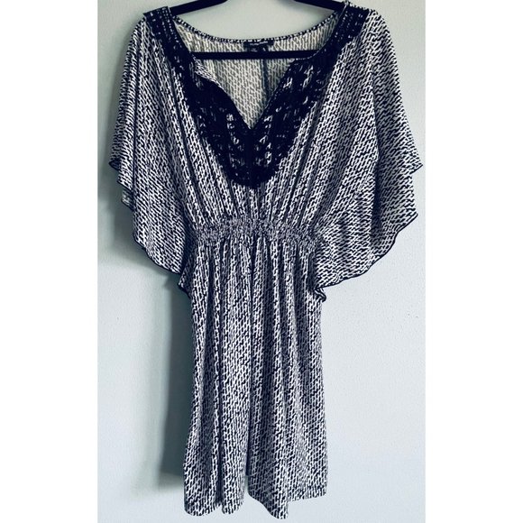 My Michelle Black and White Mini Dress - Picture 3 of 10